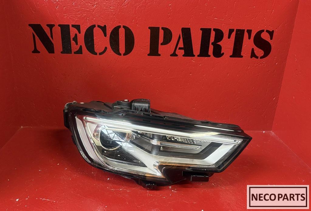 AUDI A3 8V FACELIFT XENON LED KOPLAMP 8V0941006E ORIGINEEL, Gebruikt, -, -, -