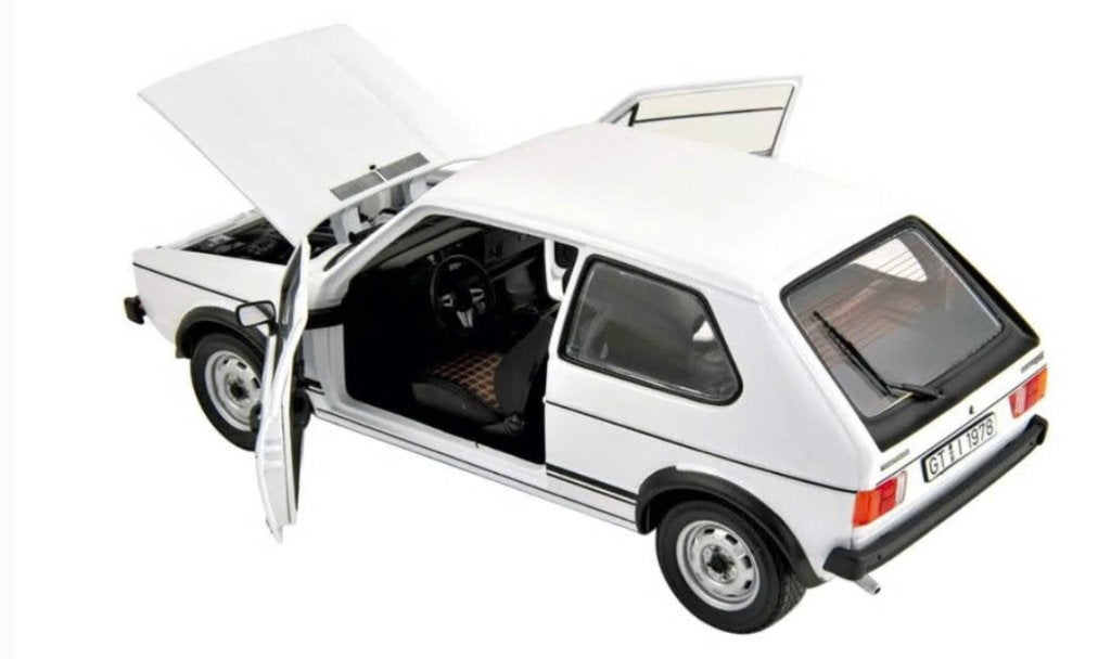 VW Golf GTI 1976 Alpine Wit schaal 1/18 NOREV ref. 188484, Hobby en Vrije tijd, Modelauto's | 1:18, Verzenden, Nieuw, Auto, Norev
