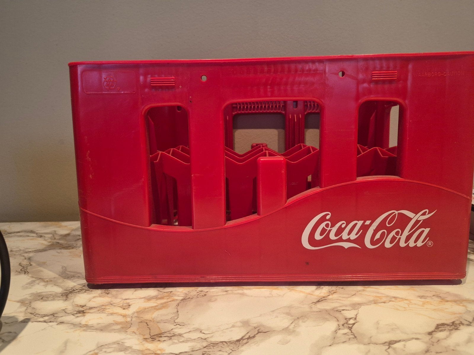Vintage Coca-Cola Krat - Rode Flessenkrat, Ophalen, Gebruikt, Verpakking