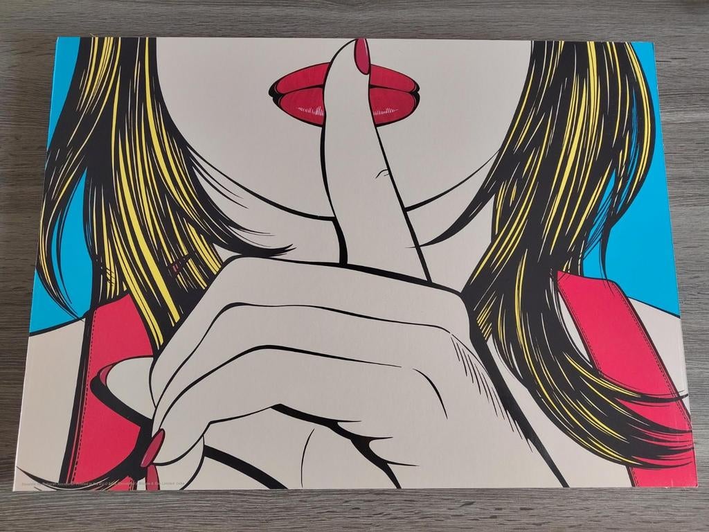Ikea popart houten paneel, Ophalen