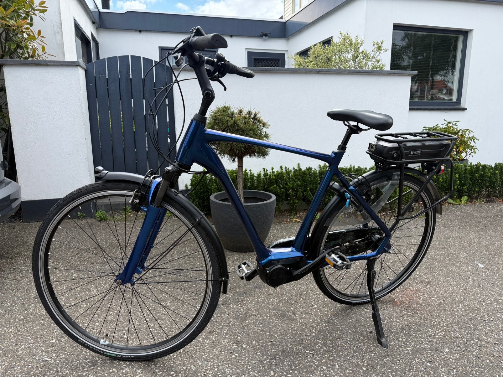 Giant Grandtour E+2 GTS elektrische herenfiets Nieuwstaat, Fietsen en Brommers, Elektrische fietsen, 55 tot 59 cm, Ophalen, Zo goed als nieuw