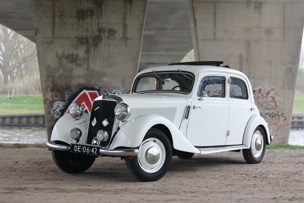 Mercedes-benz 170 DS, Auto's, Mercedes-Benz, Bedrijf, Te koop, Overige modellen, Diesel, Sedan, Handgeschakeld, Geïmporteerd, Wit