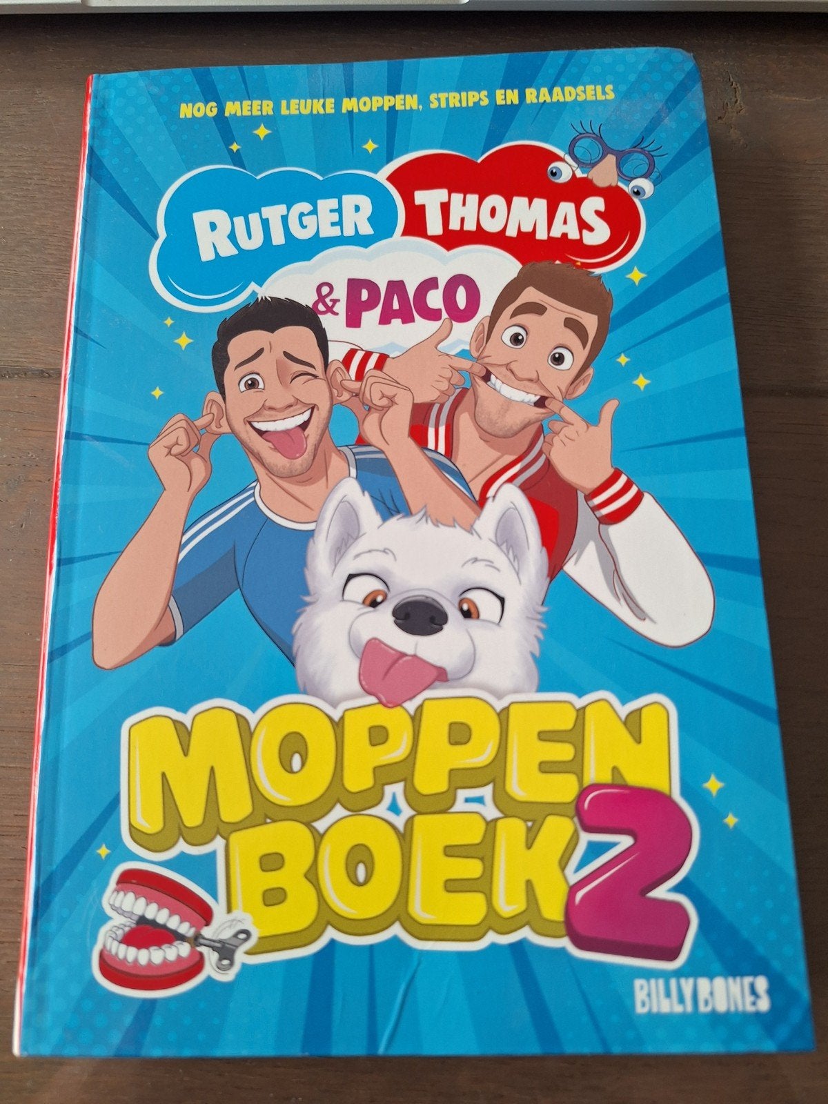 Rutger, Thomas & Paco Moppenboek 2 - Zo goed als nieuw, Boeken, Ophalen of Verzenden, Zo goed als nieuw, Rutger, Thomas & Paco
