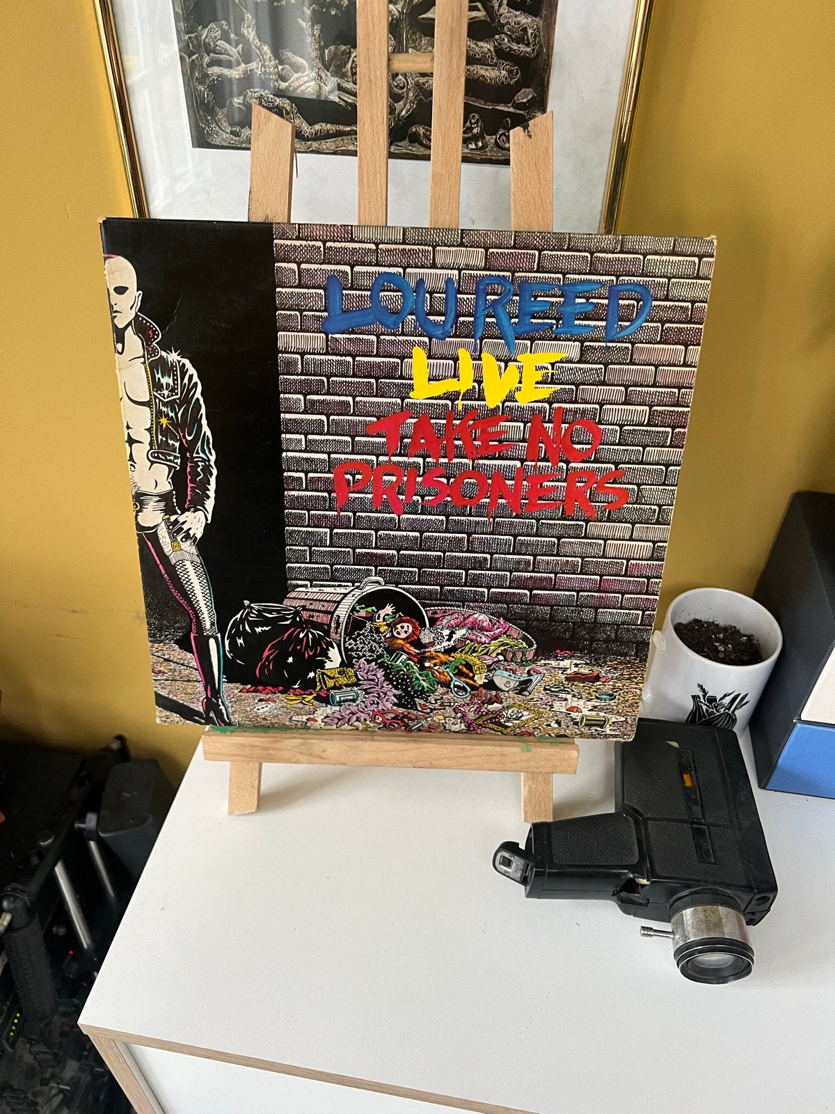 Lou Reed - Live: Take No Prisoners LP (1978), LP, Rock, Gebruikt, Ophalen of Verzenden