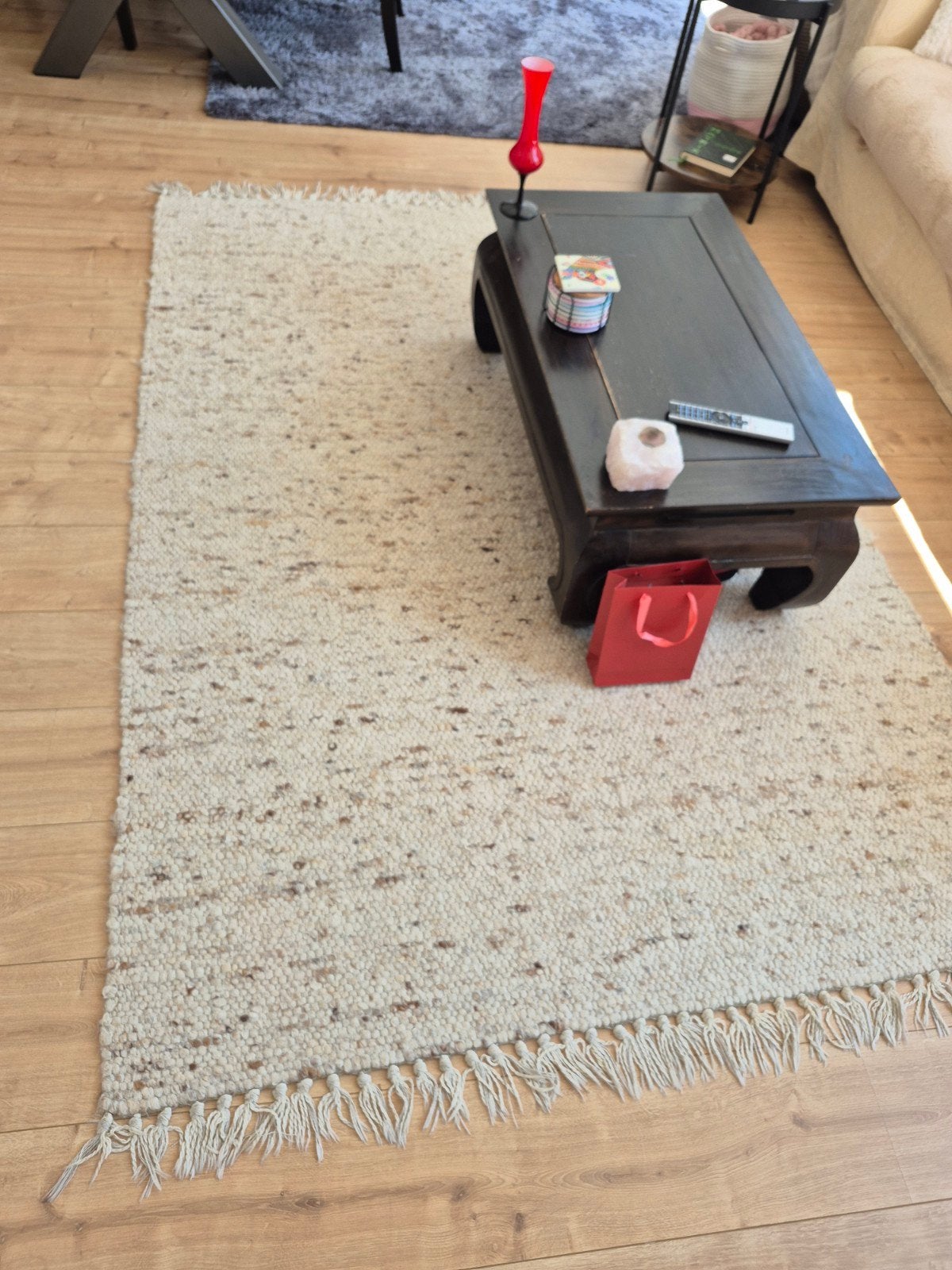 Opiumtafel van echt Thais hardhout, Ophalen