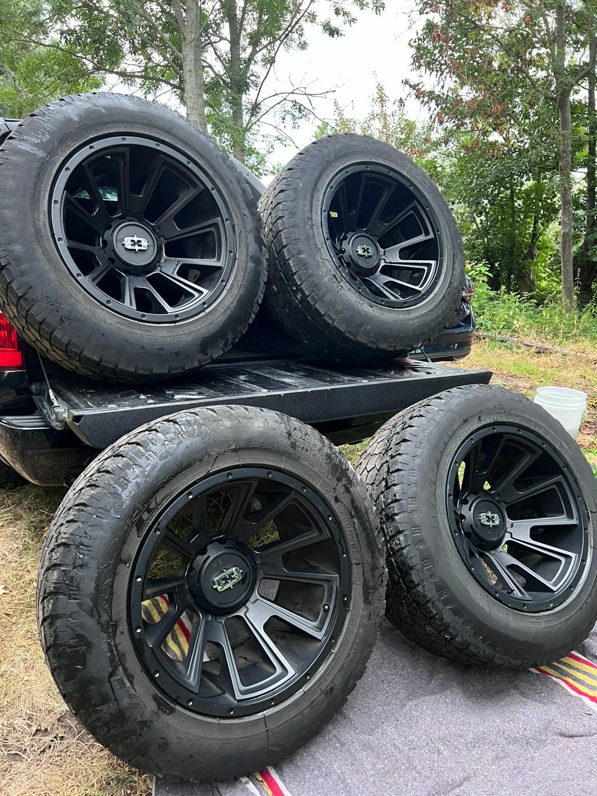 Vision 20x12J wielenset / Ram - F150 - Silverado, Ophalen, Gebruikt, Amerikaanse onderdelen