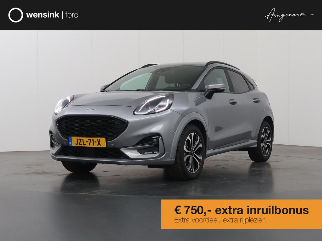 Ford Puma 1.0 EcoBoost Hybrid ST-Line X | Winterpakket | Cru, Auto's, Ford, Bedrijf, Te koop, Puma, ABS, Achteruitrijcamera, Adaptive Cruise Control