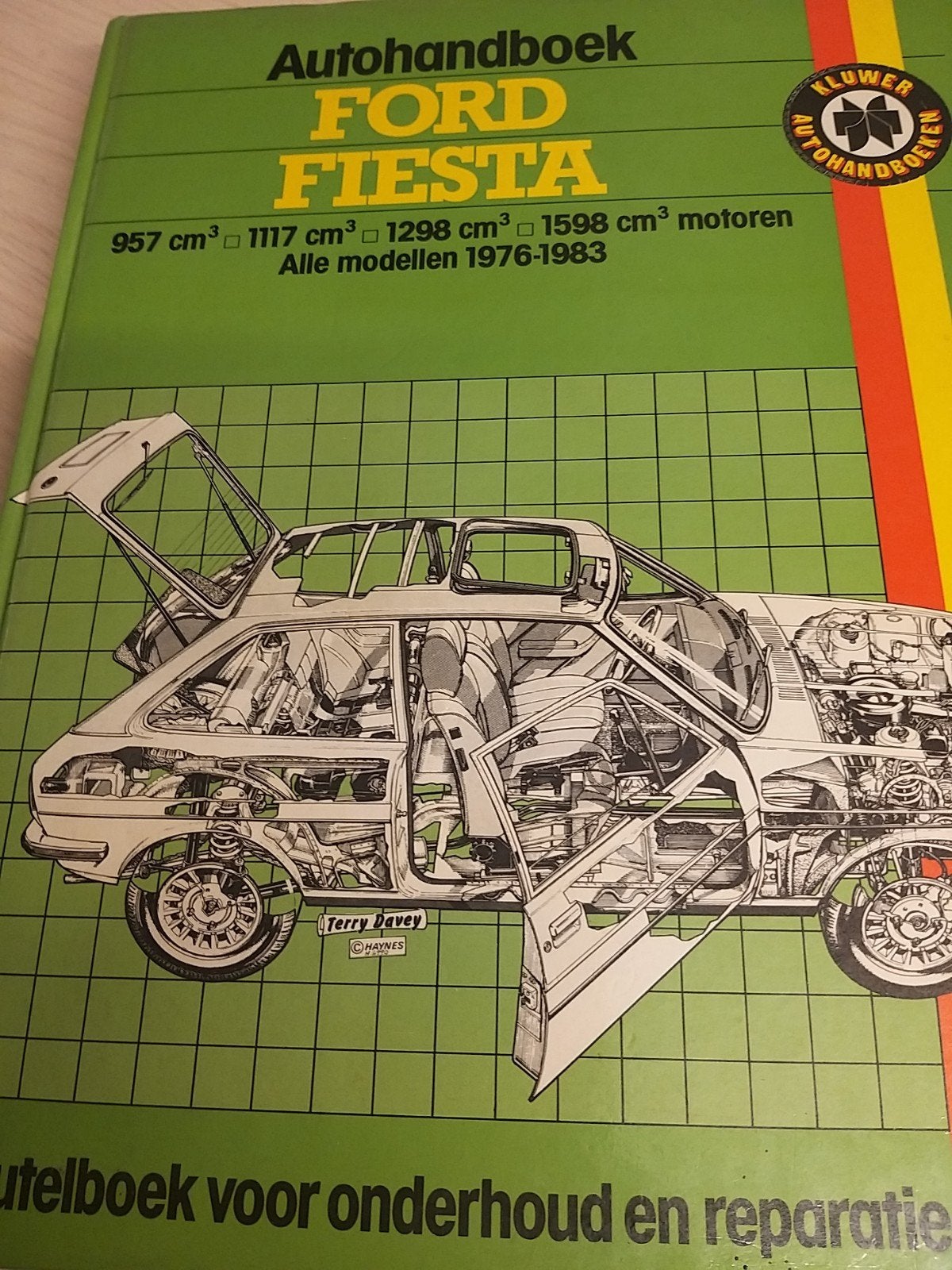 Kluwer Nederlands Ford Fiesta mk1 vraagbaak óók 1300S en XR2, Auto diversen, Ophalen of Verzenden