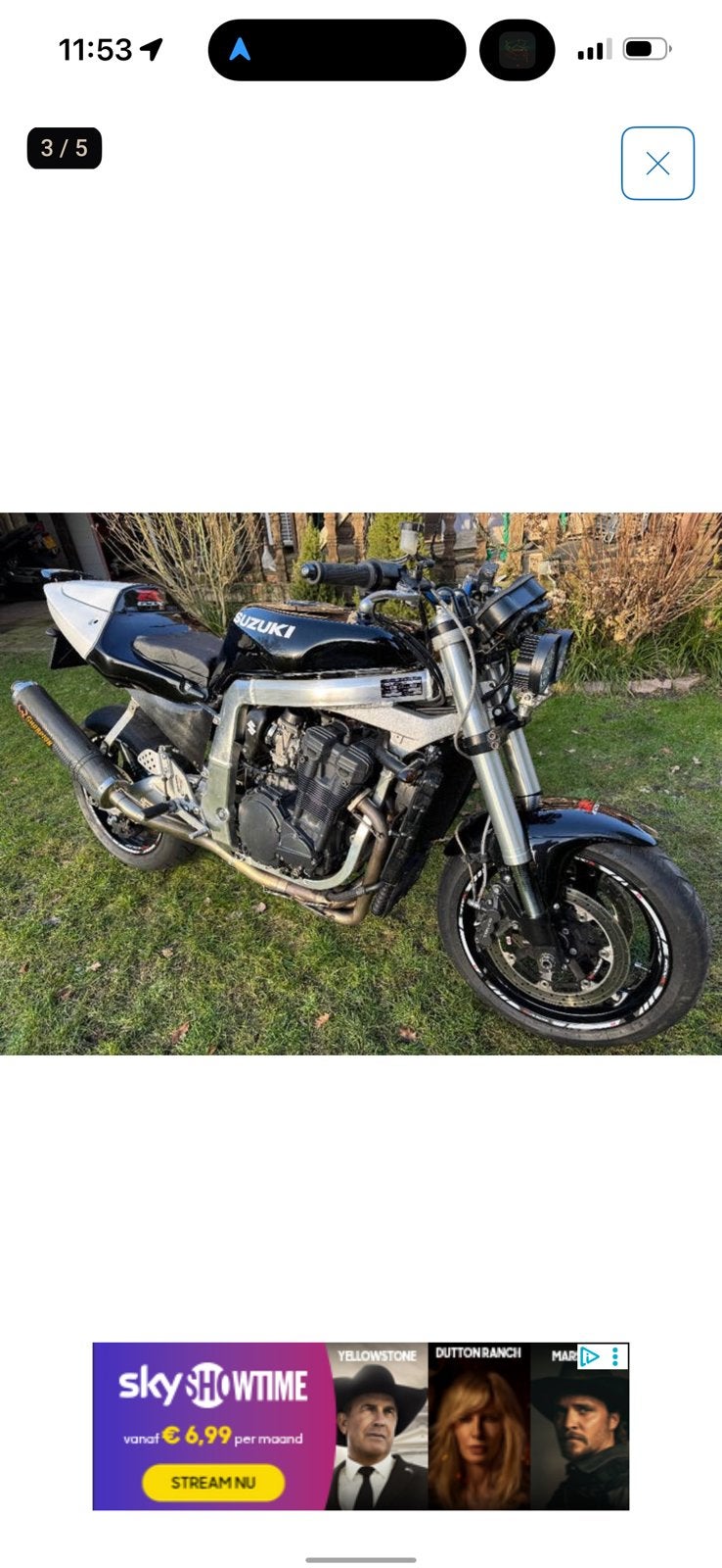 suzuki gsxr 1100 1994 moet weg!!, Ophalen of Verzenden