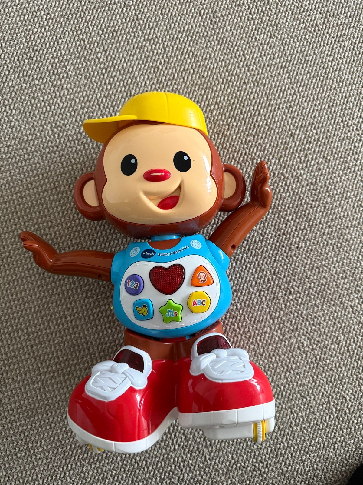 VTech Swing & Swirl Monkey - Interactief Speelgoed, Ophalen of Verzenden, Zo goed als nieuw, 6 maanden tot 2 jaar