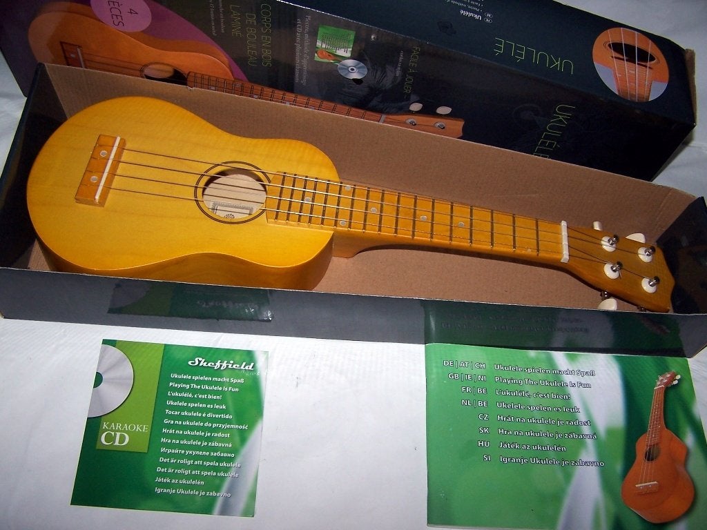 Sheffield Ukelele - nieuw in doos met CD., Ophalen of Verzenden, Nieuw, Ukelele