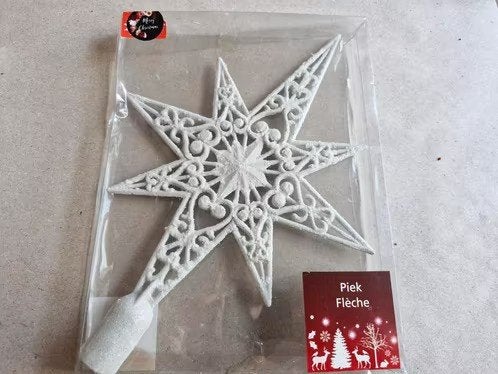 Witte ster piek h, Diversen, Kerst, Evora, Onbekend, Nieuw, Ophalen of Verzenden