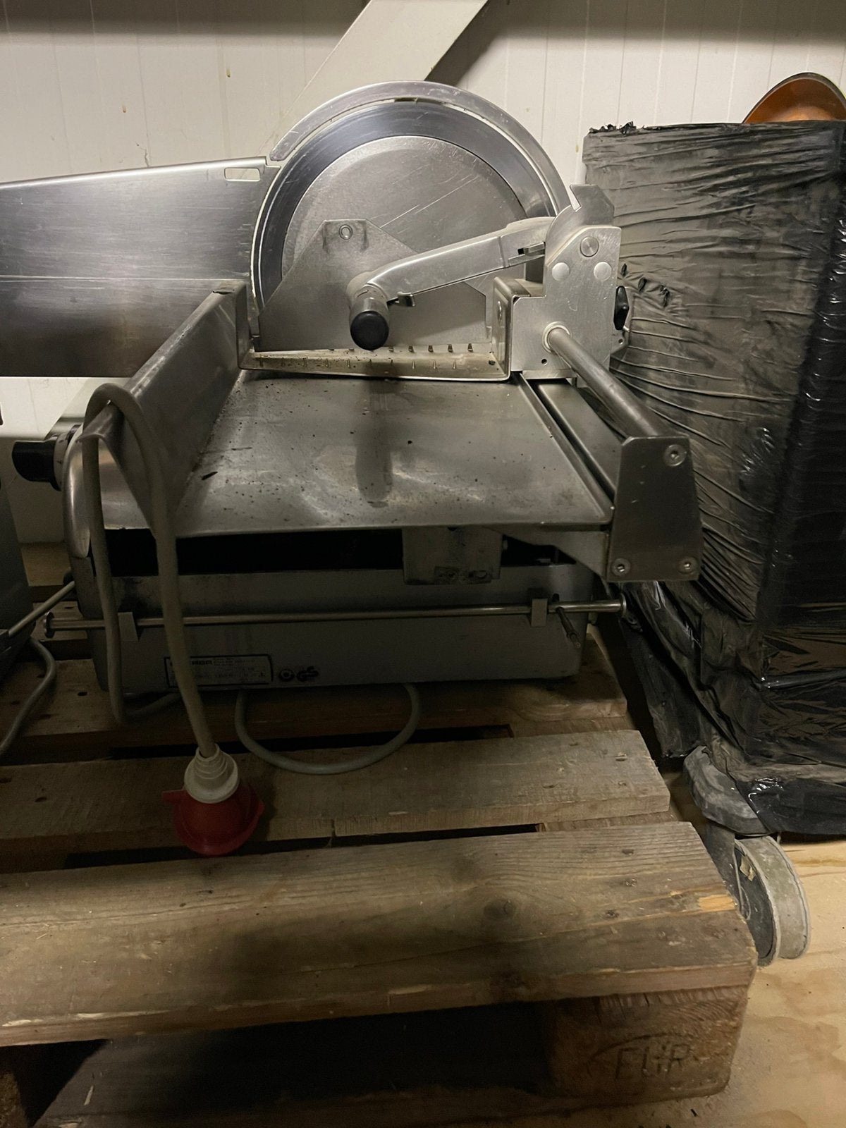 Bizerba snijmachine, Ophalen, Gebruikt