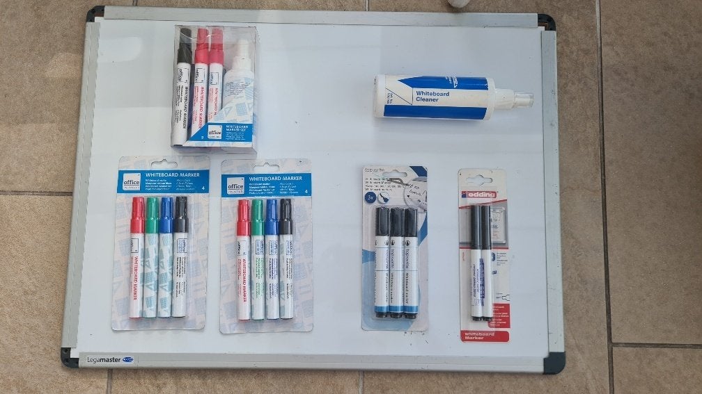Whiteboard compleet, Ophalen of Verzenden, Gebruikt, Whiteboard