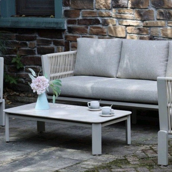 Nieuwe lounge tuintafel met keramisch blad, Ophalen, Overige materialen, Bijzettafel, Nieuw