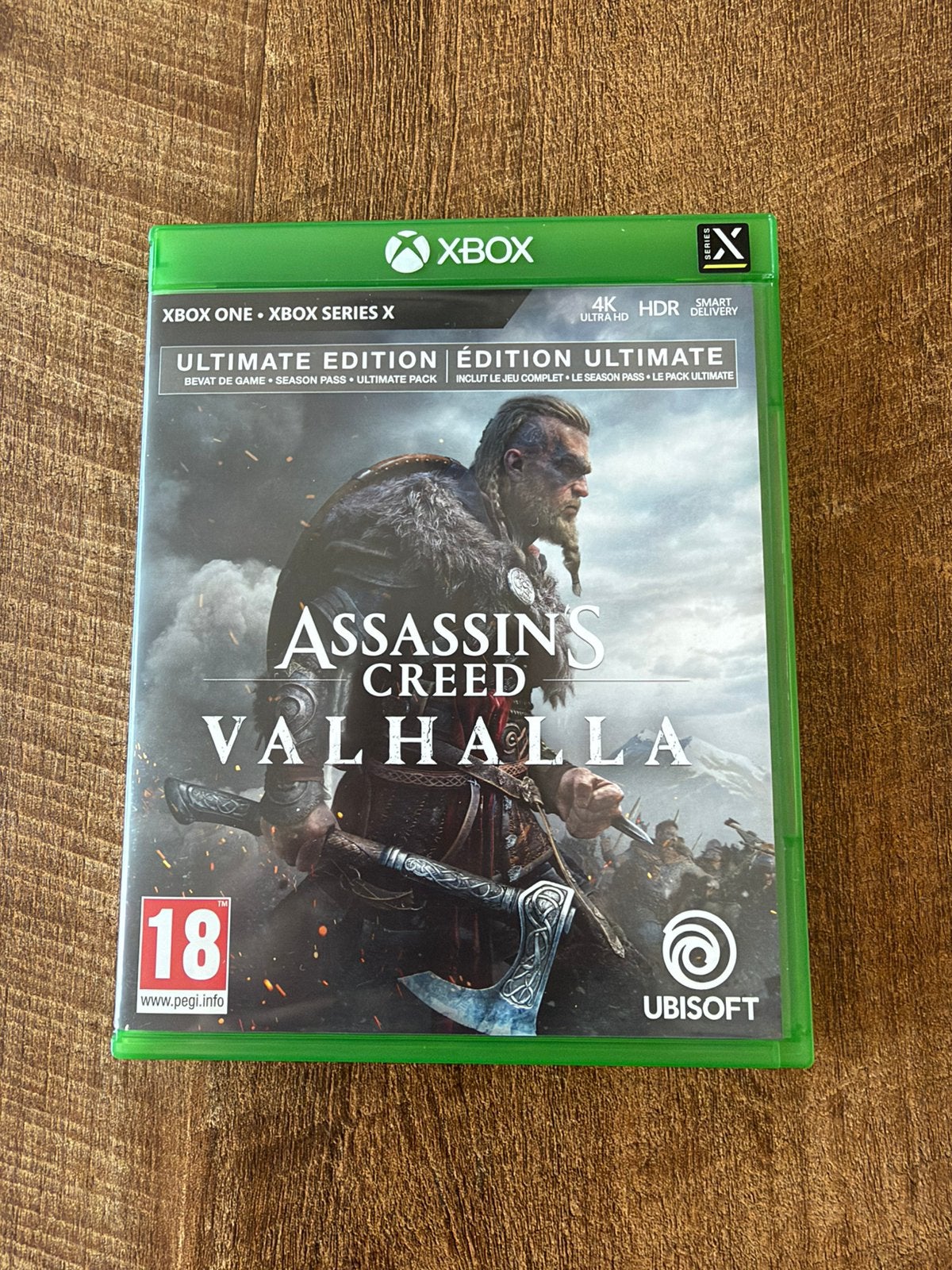 Assassins Creed Valhalla Ultimate Edition Xbox One Als Nieuw, Avontuur en Actie, Vanaf 18 jaar, 1 speler, Ophalen of Verzenden