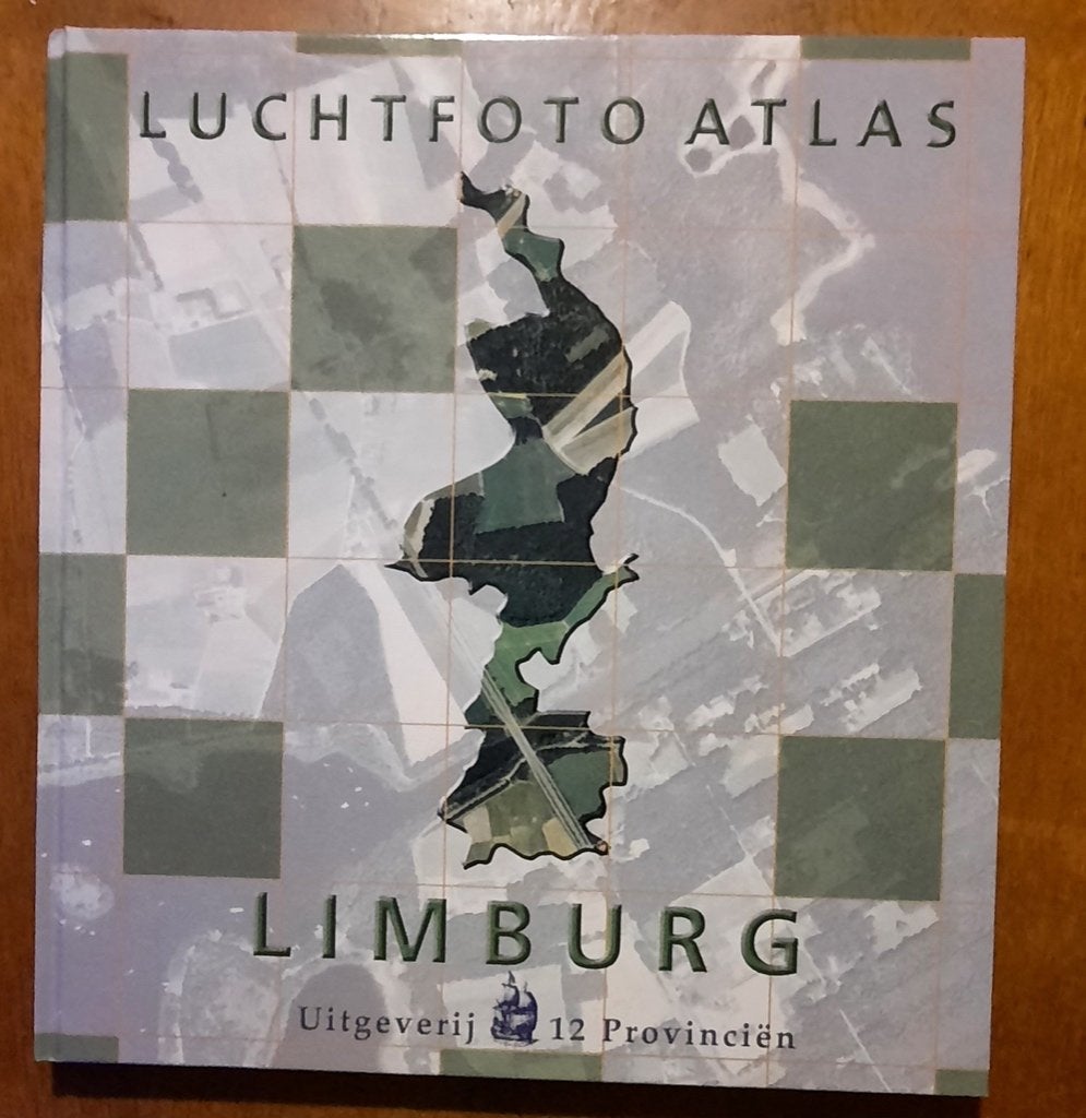 luchtfoto atlas Limburg isbn 90-77350-02-0, Ophalen of Verzenden, 1800 tot 2000, Nederland, Overige atlassen