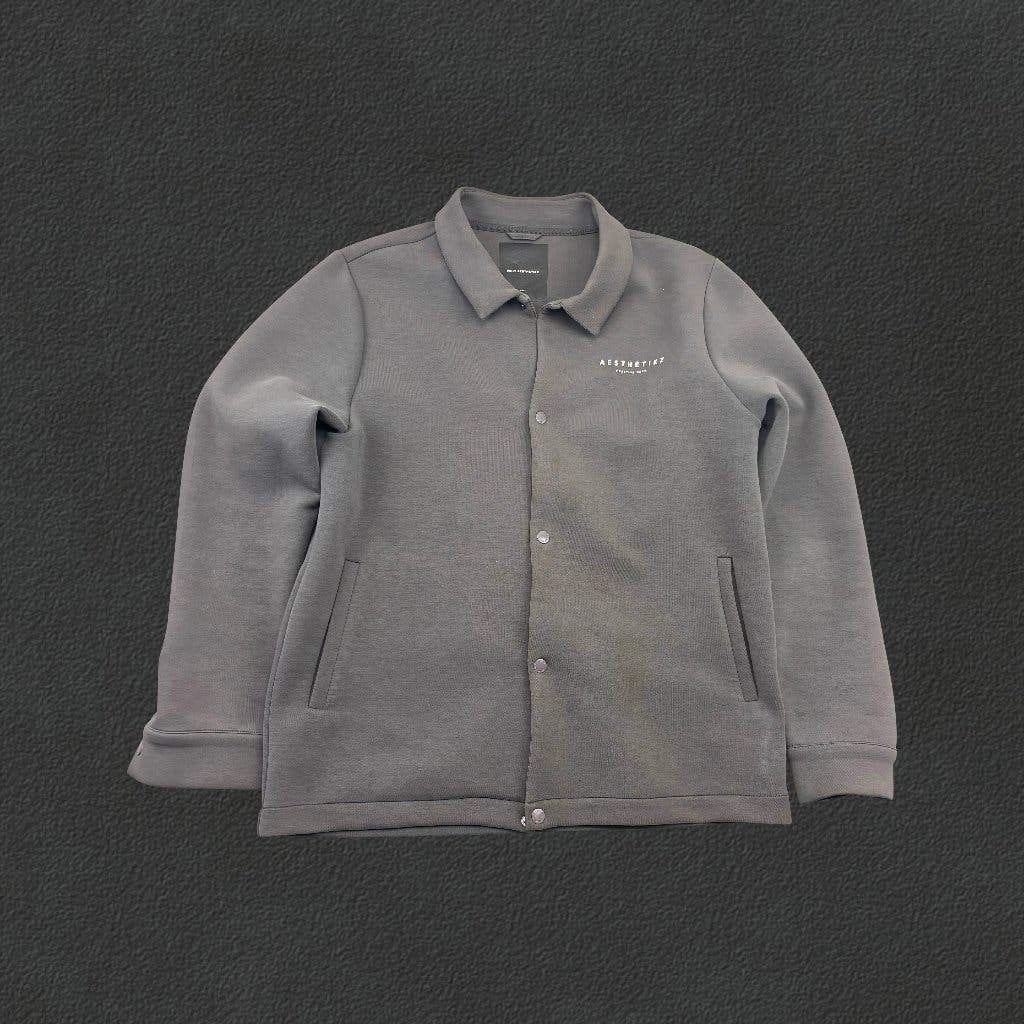(1318) Grijze Daily Aesthetikz Shacket - Heren XL, Kleding | Heren, Bergen op Zoom, Verzenden, Maat 56/58 (XL), Zo goed als nieuw
