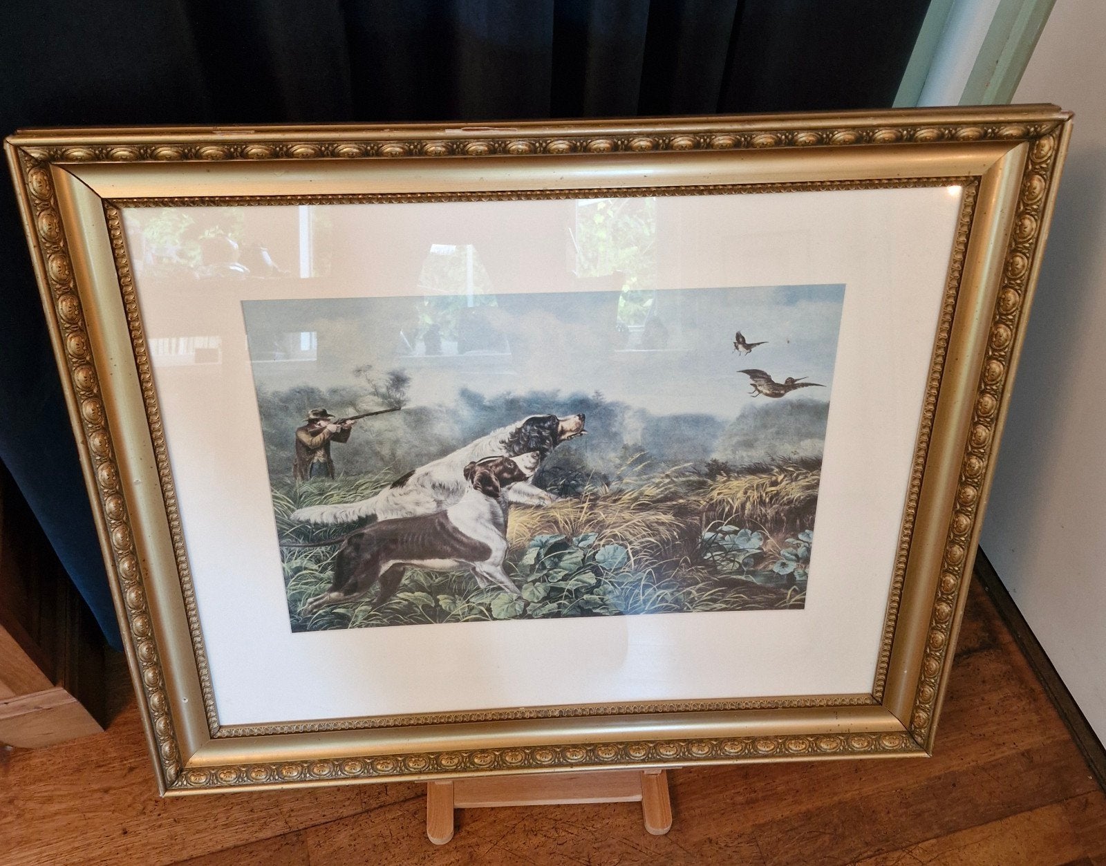 jacht afbeelding, Antiek en Kunst, Ophalen of Verzenden