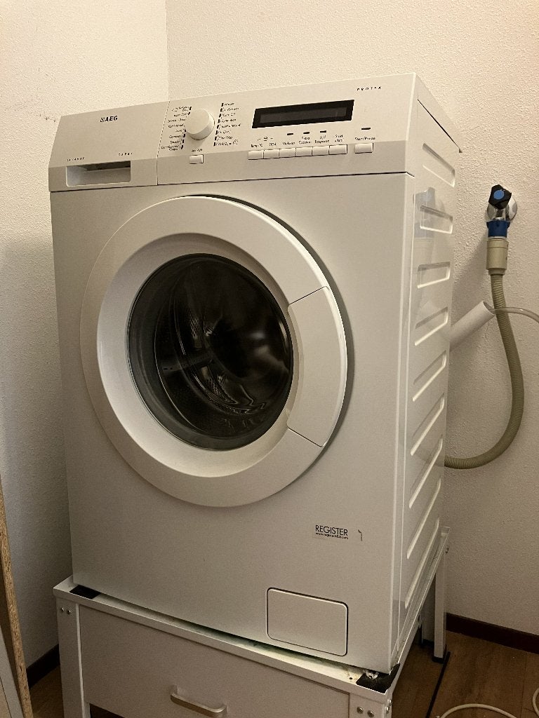 Wasmachine, Ophalen, Gebruikt, 85 tot 90 cm, 1200 tot 1600 toeren