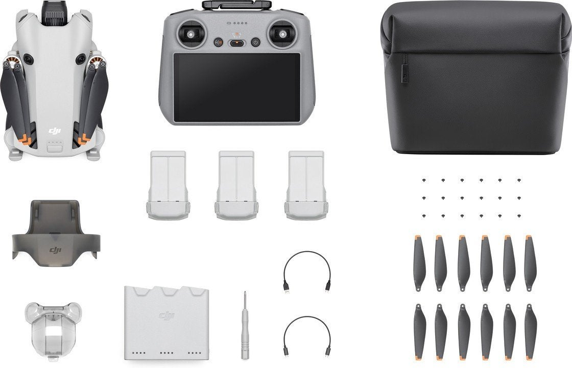 DJI Mini 4 Pro Fly More Combo met RC 2 Controller, Audio, Tv en Foto, Ophalen of Verzenden, Zo goed als nieuw