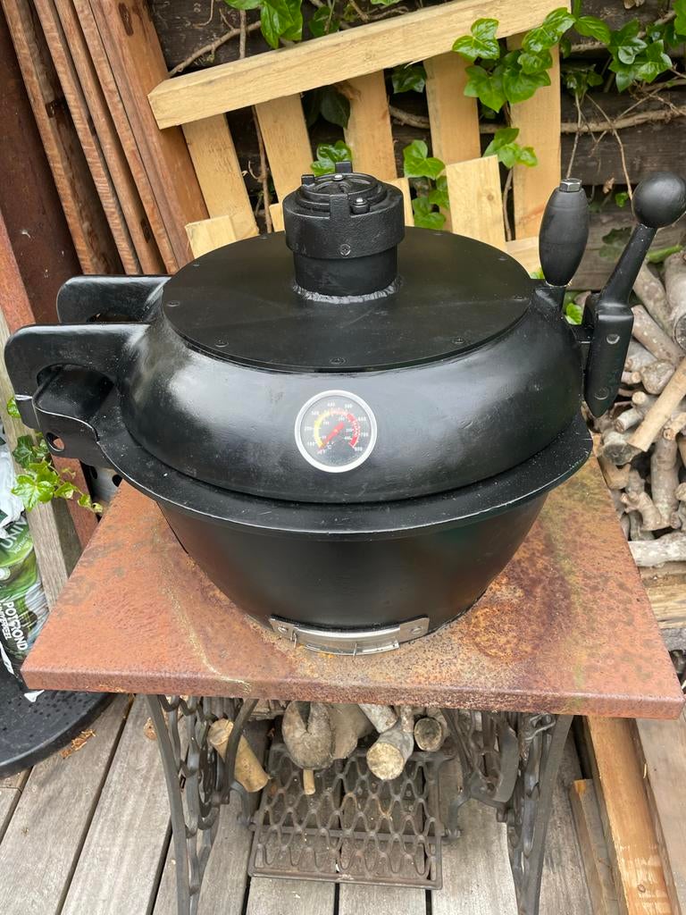 Kamado, onderhoudsvrij. Rooster 39cm, Ophalen, Zo goed als nieuw
