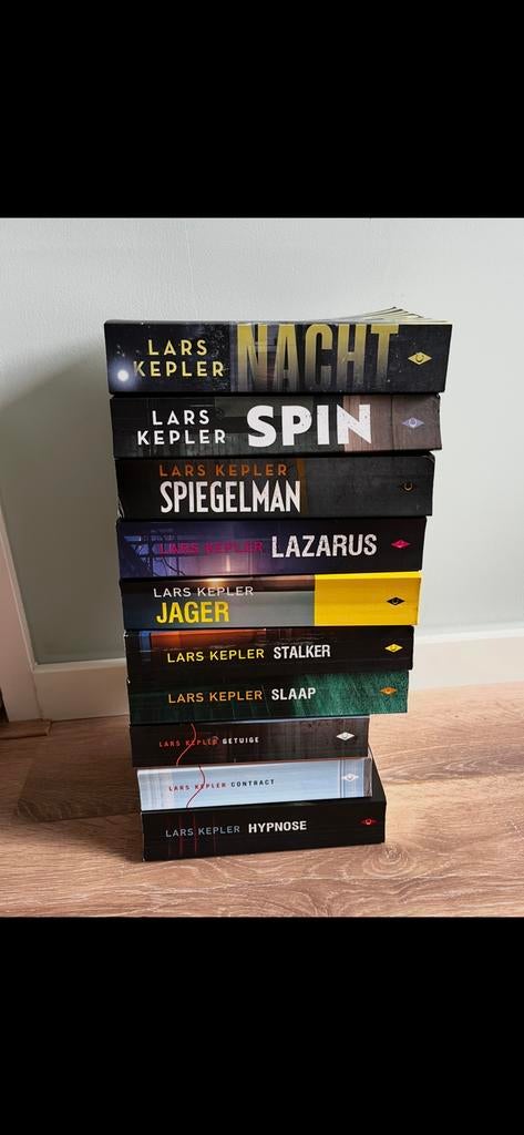 Lars Kepler boeken, Ophalen, Zo goed als nieuw