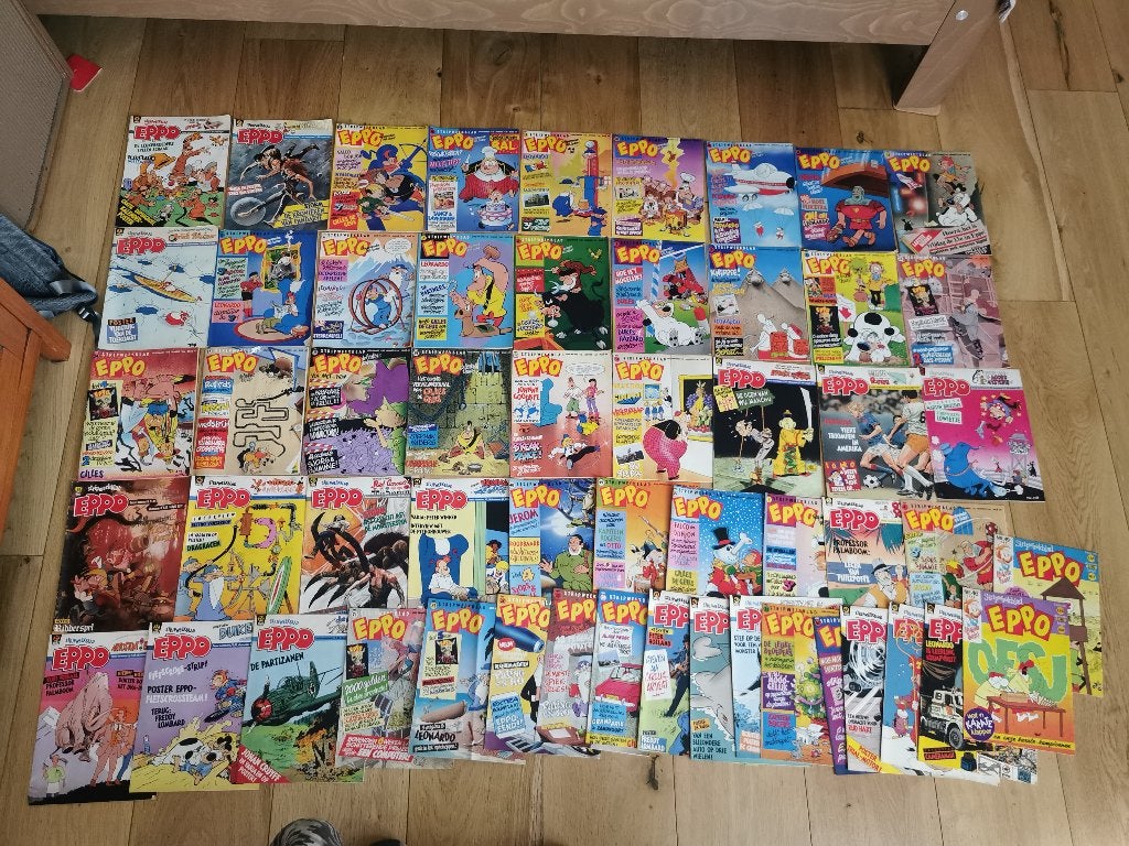 Eppo strip weekbladen verzameling, Europa, Diverse auteurs, Meerdere comics, Ophalen