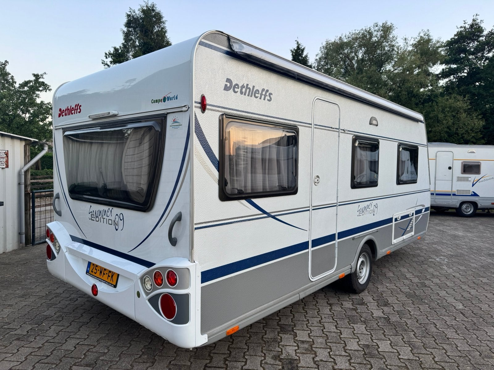 Prachtige DETHLEFFS SUMMER EDITION 500 DB *zakluifel+wanden*, Caravans en Kamperen, Caravans, Rondzit, Bedrijf, _, _