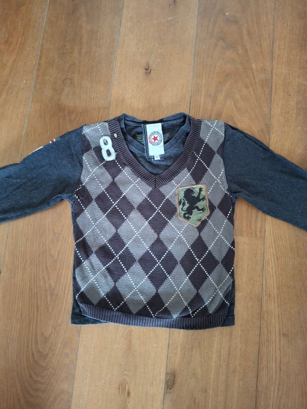 Stoere trui van airforce met lange mouwen voor j, Gebruikt, Trui of Vest, Ophalen of Verzenden, Airforce