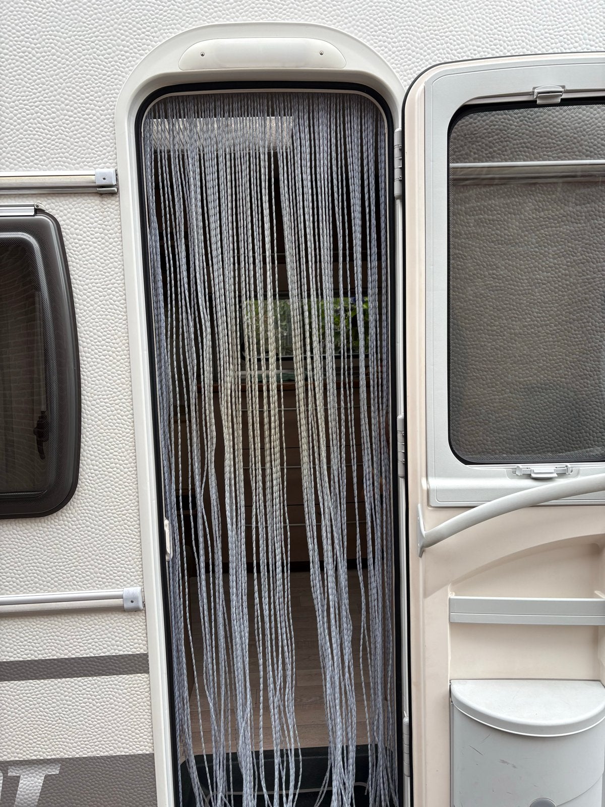 Hordeur voor caravan of camper - Bescherming tegen insecten, Caravans en Kamperen, Ophalen, Gebruikt