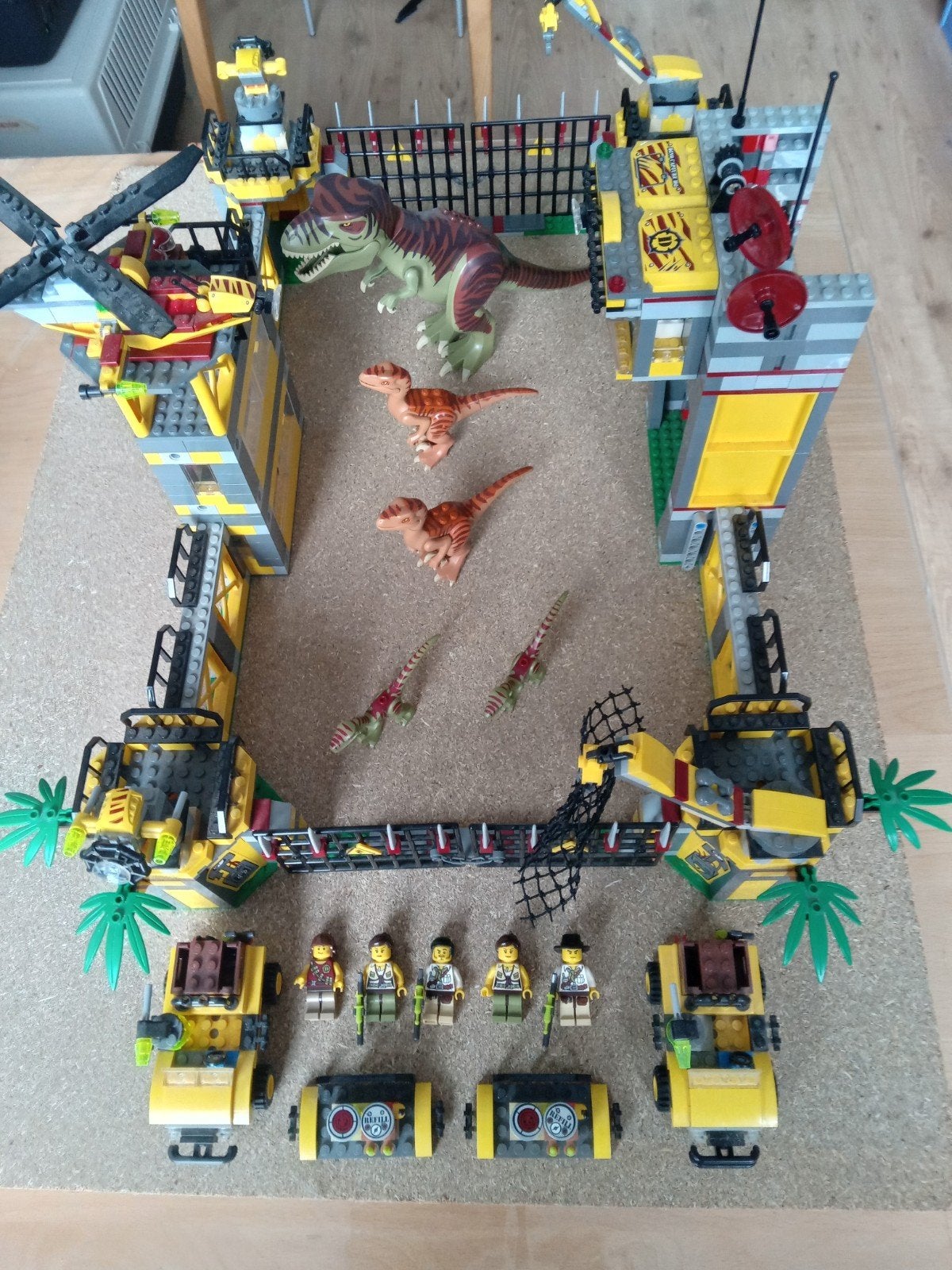 grote Lego Dino basis, Ophalen of Verzenden, Gebruikt, Overige merken