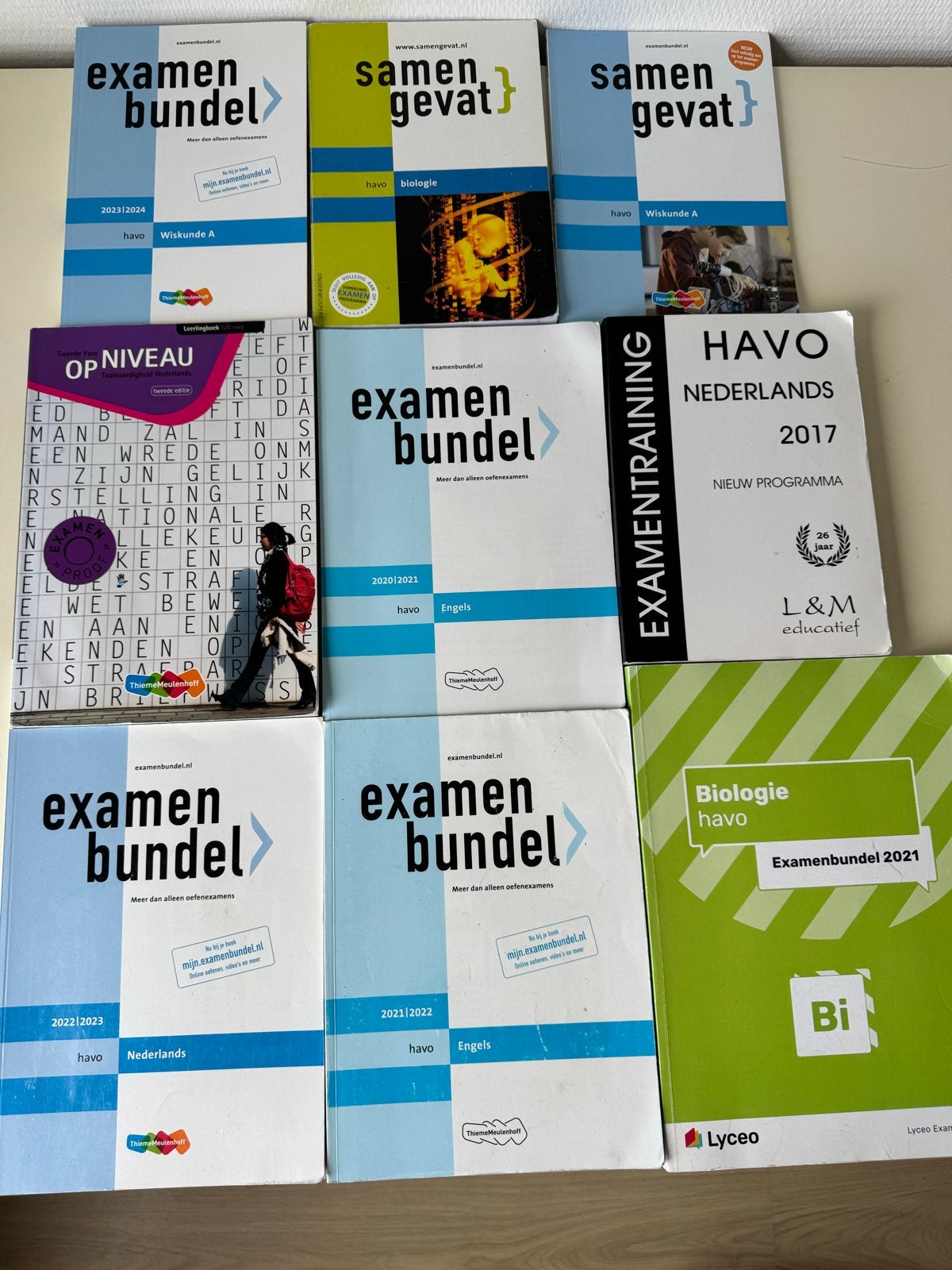 Examenbundels en Samengevat HAVO diverse vakken, Boeken, Ophalen, Gelezen, HAVO, Overige vakken