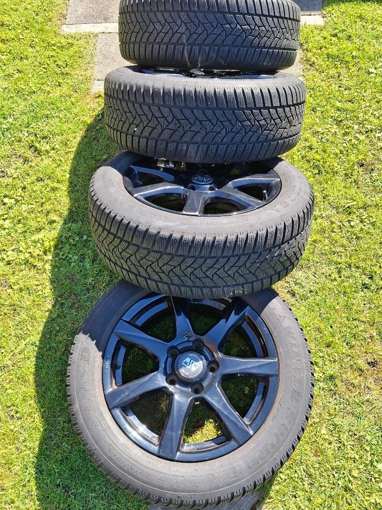 Set winterbanden met velg, Auto-onderdelen, Banden en Velgen, Ophalen, 16 inch, Banden en Velgen, Winterbanden