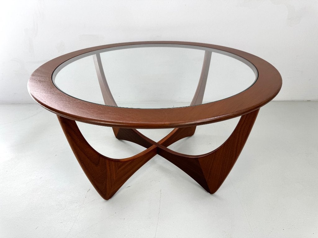 Vintage G-Plan salontafel, Huis en Inrichting, 100 tot 150 cm, Teakhout, Zo goed als nieuw, Rechthoekig