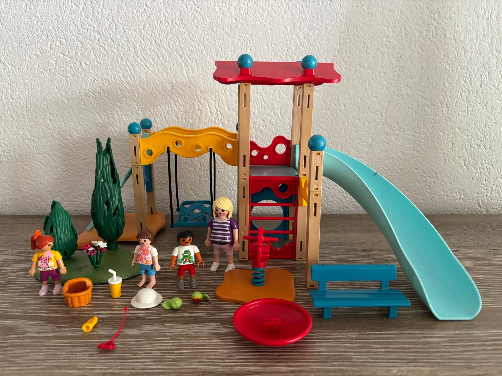 Playmobil Speeltuin met Figuren en Accessoires, Kinderen en Baby's, Ophalen of Verzenden, Zo goed als nieuw