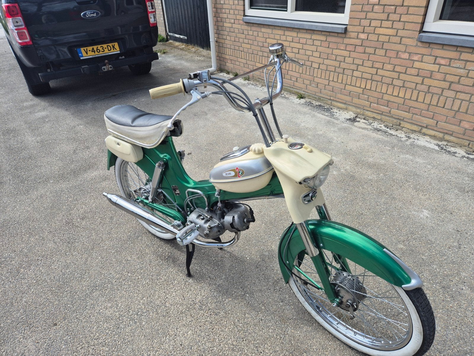 puch VS50L kikkerbek 1958, Ophalen, Puch