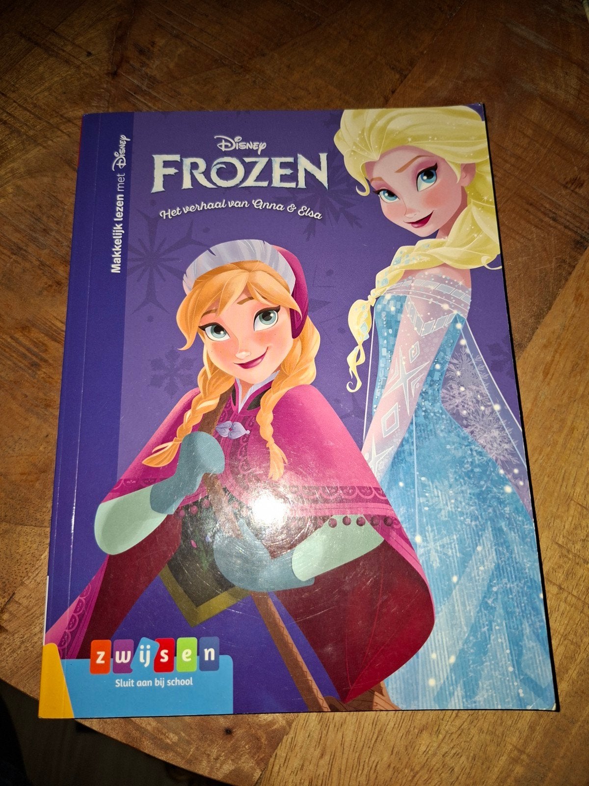 Disney Frozen: Het verhaal van Anna & Elsa - Makkelijk lezen, Boeken, Ophalen of Verzenden, Zo goed als nieuw, Disney, Sprookjes