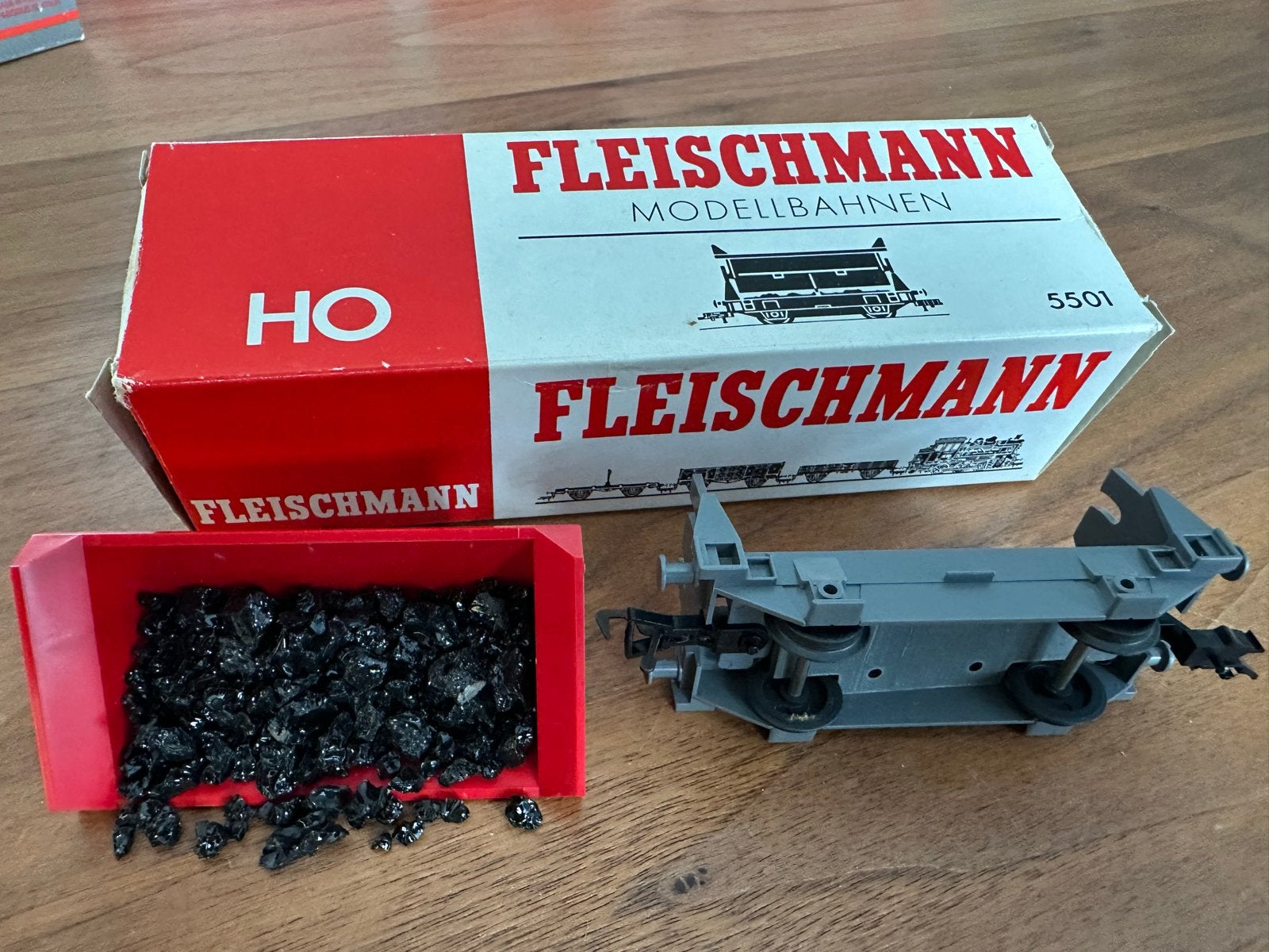 Fleischmann H0 5501 Kolenwagen, Gelijkstroom, Fleischmann, Wagon, Ophalen of Verzenden
