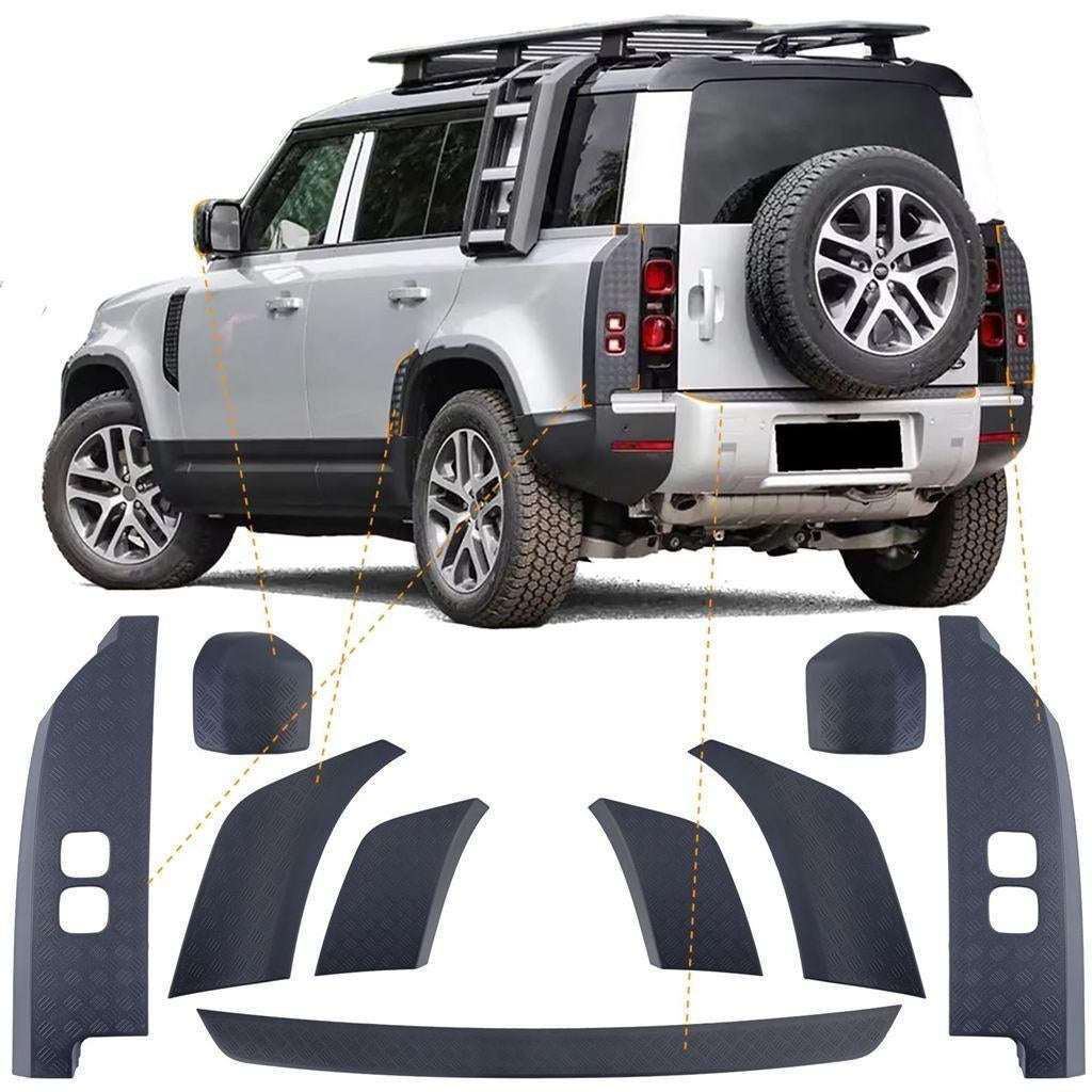 Off Road Beschermhoezenset Voor Land Rover Defender Type L66, Verzenden, Automotive Parts, A.parts@hotmail.nl, Trasmolenlaan 12 3447 GZ Woerden
