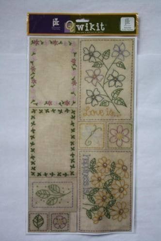 3 stuks Qwickit stansvellen borduren/post en teddybeer, Verzenden, Nieuw, Versiering of Embellishment, Overige merken