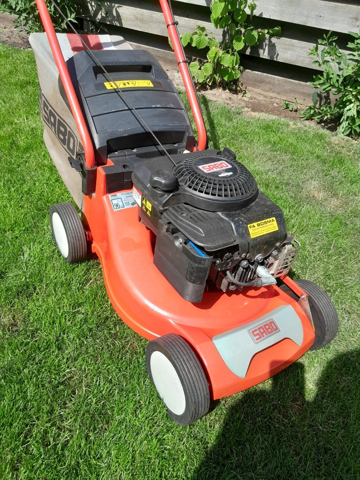Sabo motormaaier 43 compact, Cirkelmaaier, Gebruikt, 40 t/m 49 cm, Ophalen