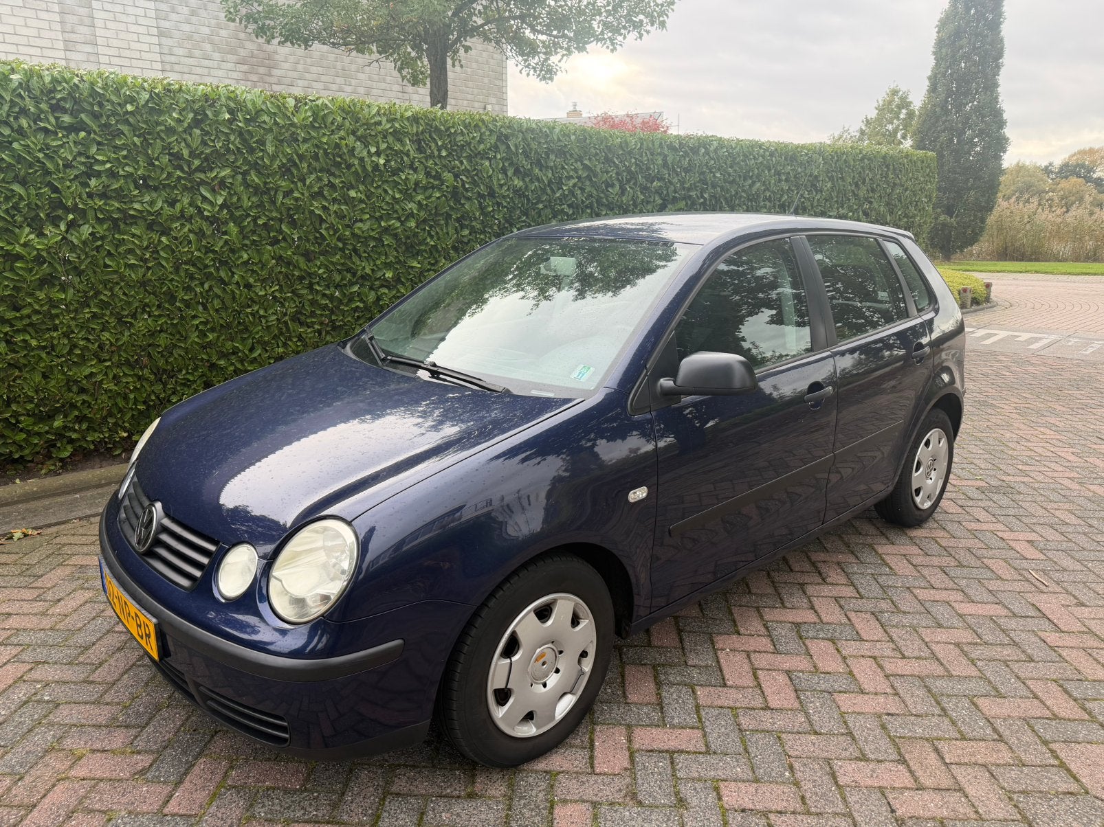Volkswagen Polo 1.4 Blauw 2004 Airco Cruise Radio 5drs, Voorwielaandrijving, 15 km/l, 4 cilinders, Blauw