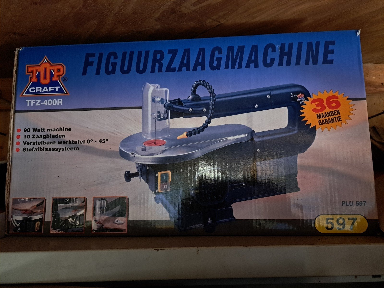 Figuurzaag beugelzaag, Hobby en Vrije tijd, Ophalen of Verzenden, Zo goed als nieuw, 1:72 tot 1:144, Overige merken