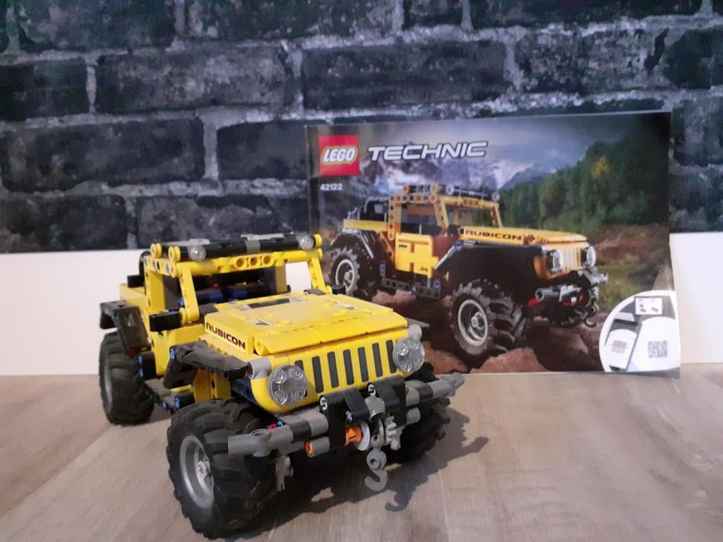 Te koop: lego technic 42122 jeep, Ophalen of Verzenden, Zo goed als nieuw, Lego