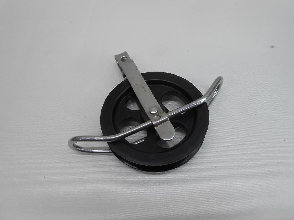Grootschootblok, enkelschijfs, 8-10 mm, Ophalen of Verzenden, Gebruikt, Lijn of Blok