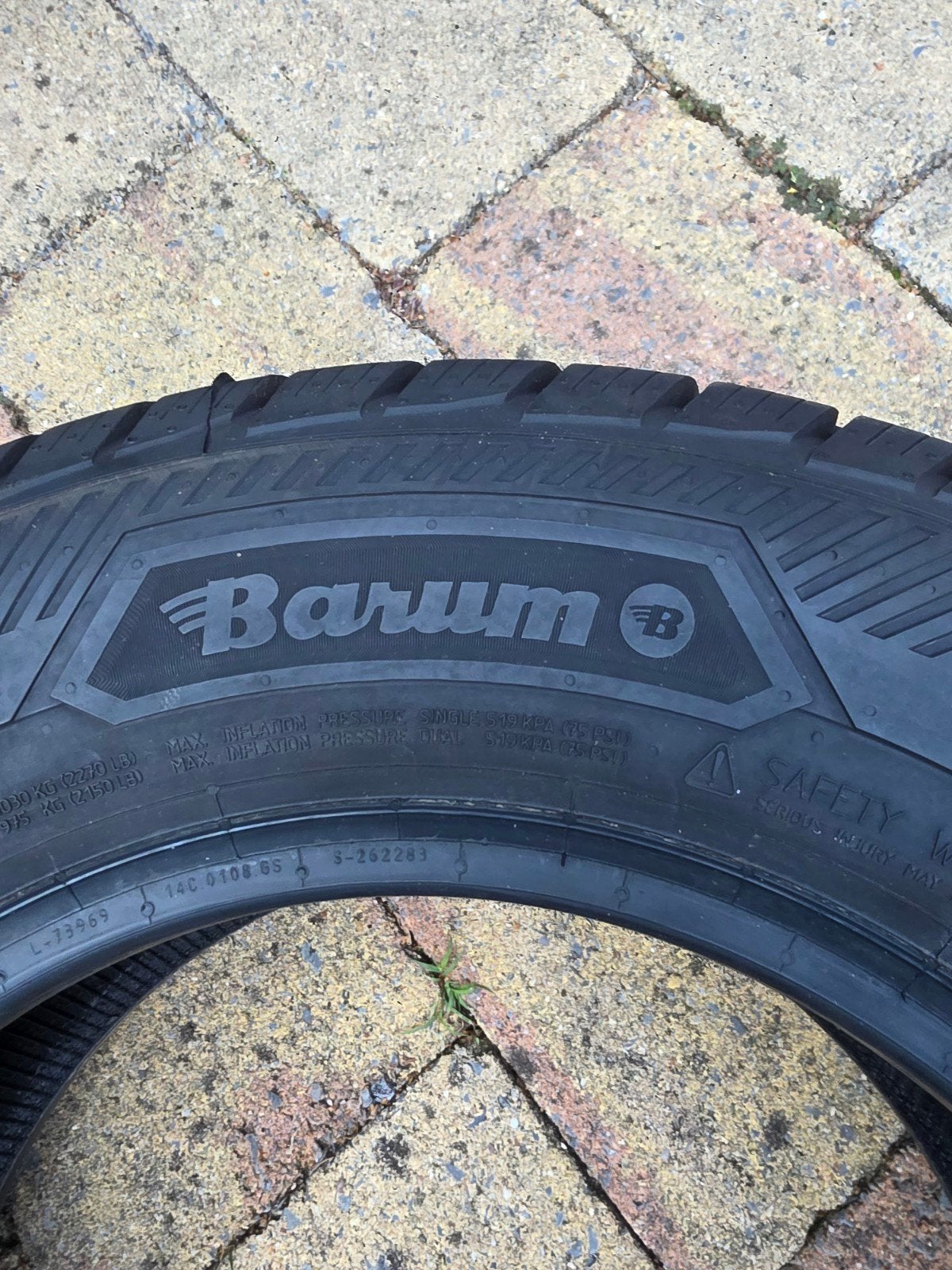 Barum Snovanis 3 Winterbanden 215/70 R15 C, Auto-onderdelen, Banden en Velgen, 15 inch, Band(en), Bestelwagen, Gebruikt