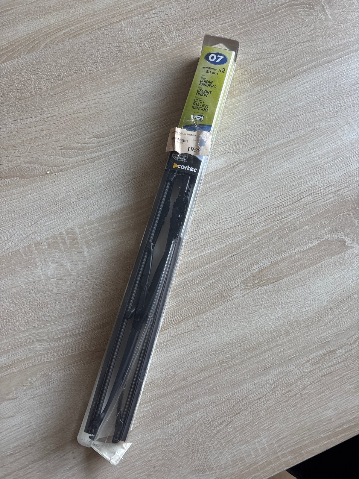 Ruitenwissers 50 cm voor Dacia, Ford, Renault - Nieuw, Ophalen of Verzenden, Nieuw, Dacia