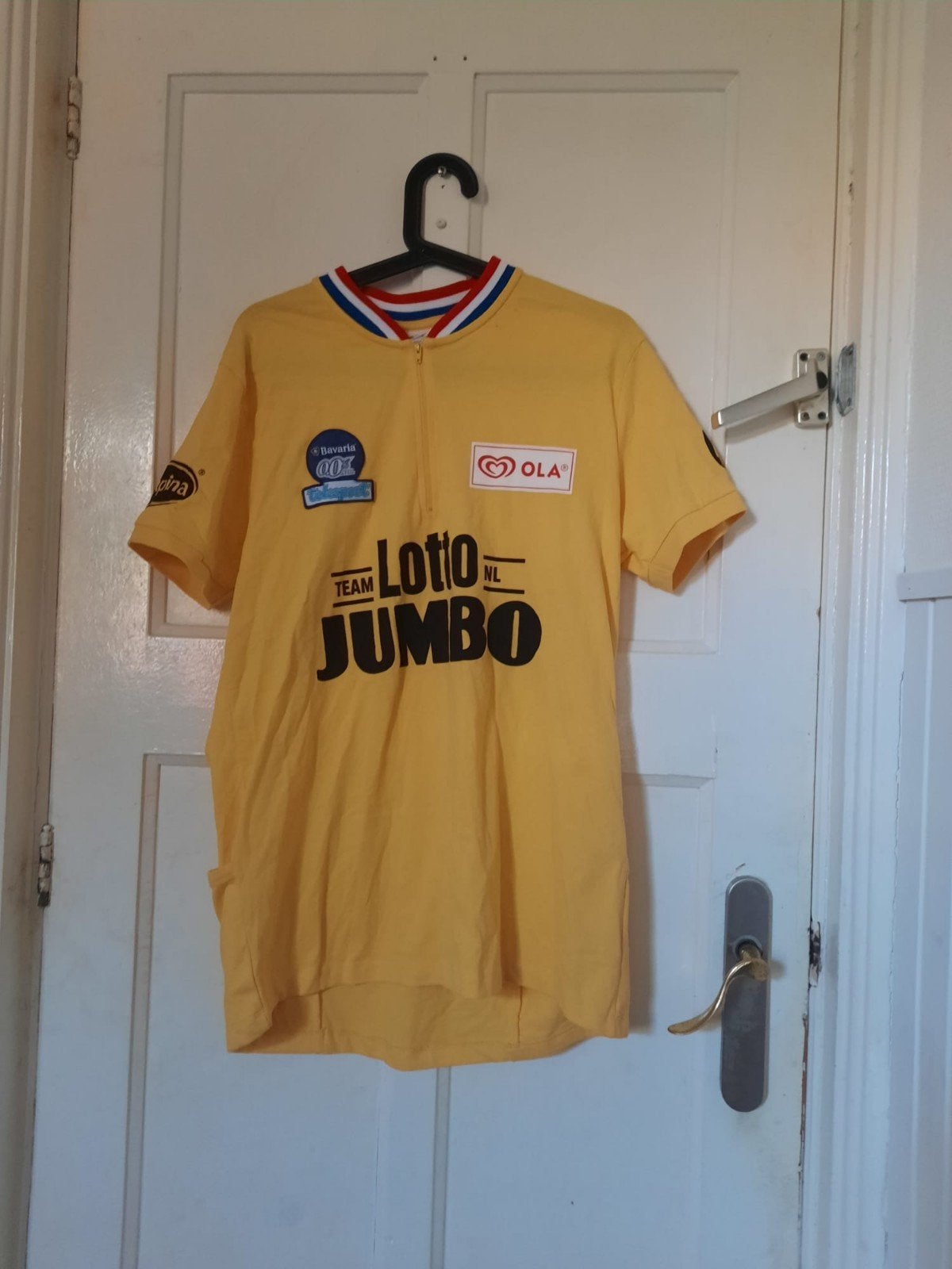 Jumbo wielrenner shirt lees tekst maat L/XL, Ophalen of Verzenden, Zo goed als nieuw