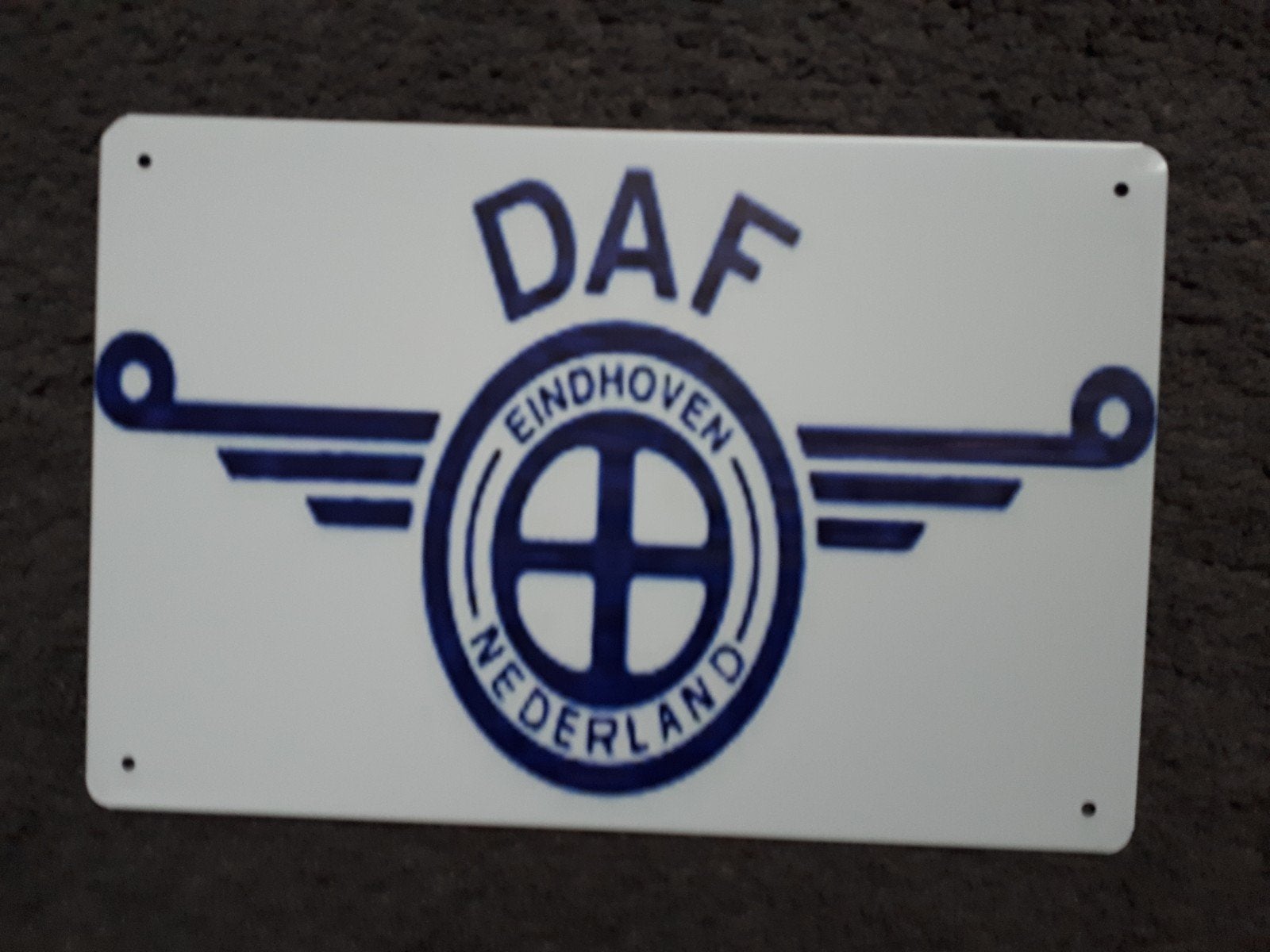 Daf Eindhoven 20x30 cm Metalen Reclamebord, Ophalen of Verzenden, Nieuw, Reclamebord
